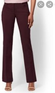 New York & company pants - size 6 - maroon